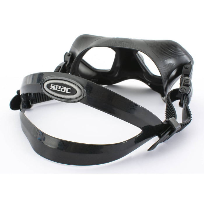 Máscara de Apnea y Pesca Submarina Raptor Negro Seac 75-68N-SBL