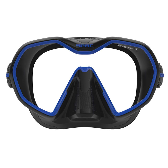 Máscara de Buceo Icona Negra-Azul Seac 75-69NB-SBL