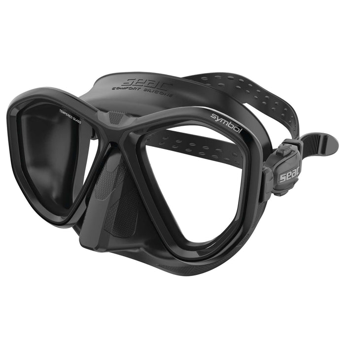 Máscara de Buceo Symbol Negra-Negra Seac 75-70N-SBL
