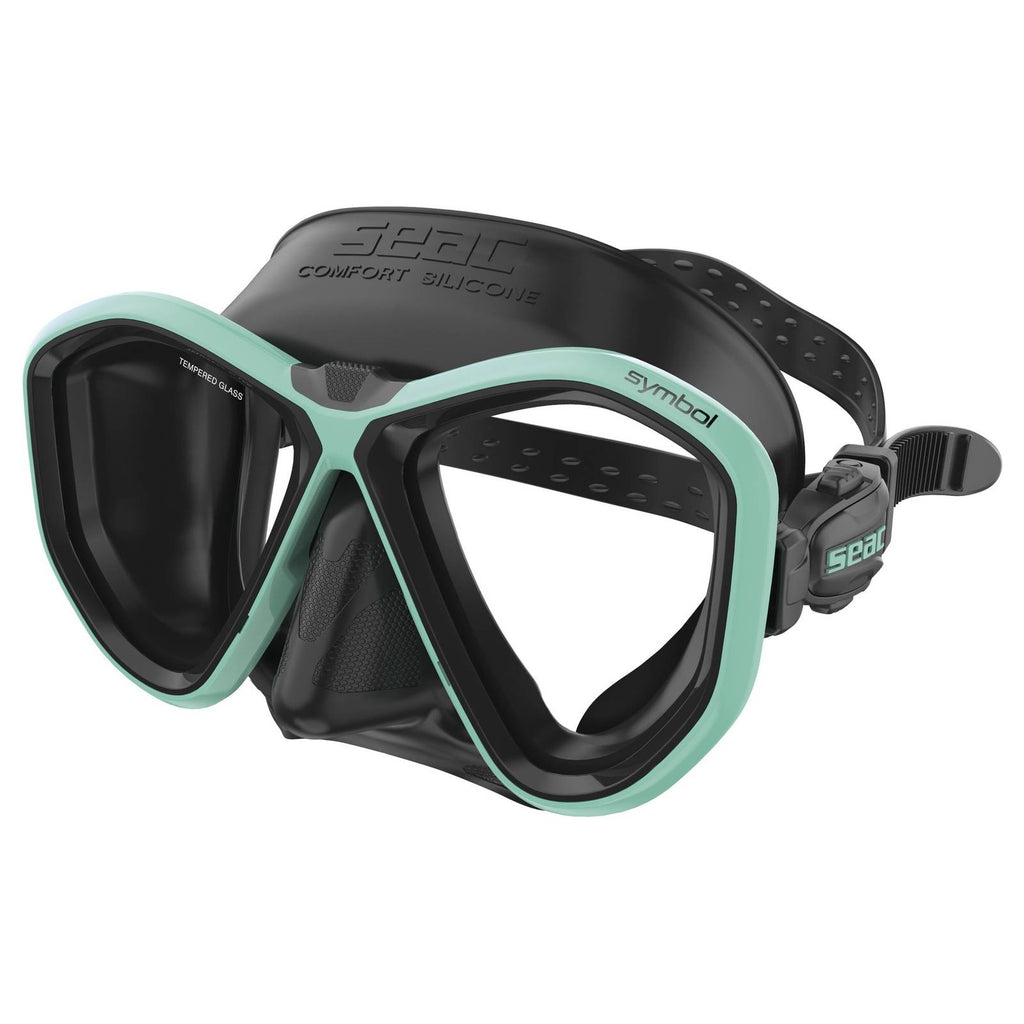 Máscara de Buceo Symbol Asian Fit Negra-Tiffany Seac 75-72TI-SBL