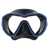 Máscara de Buceo Appeal Asian Fit Negra-Azul Seac 75-75B-SBL