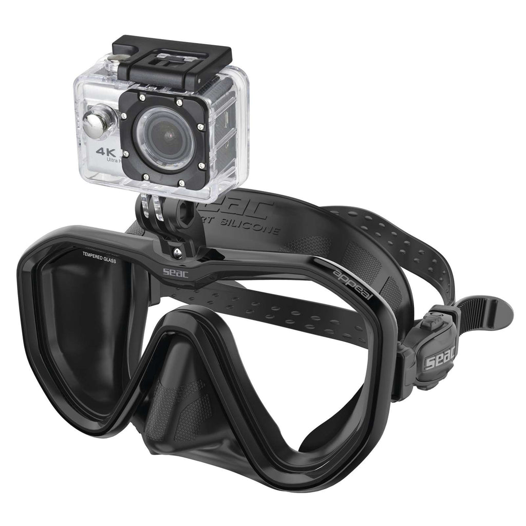 Máscara de buceo Appeal Asian Fit Pro Negra Seac 75-76N-SBL