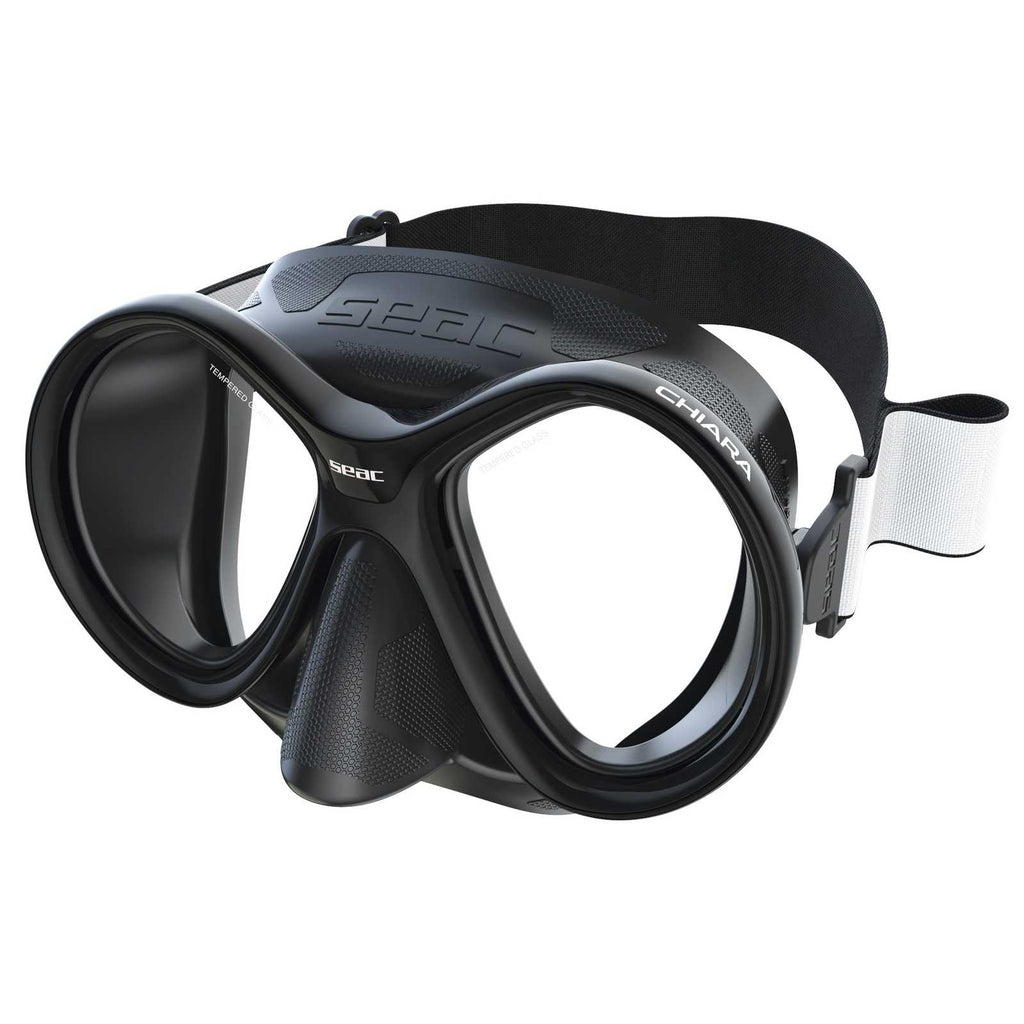 Máscara de buceo Chiara Negro-Negro Seac 75-77N-SBL