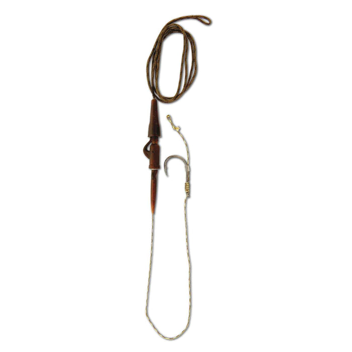 Clip de plomo de seguridad con Hair Rig marrón Lineaeffe 7602164