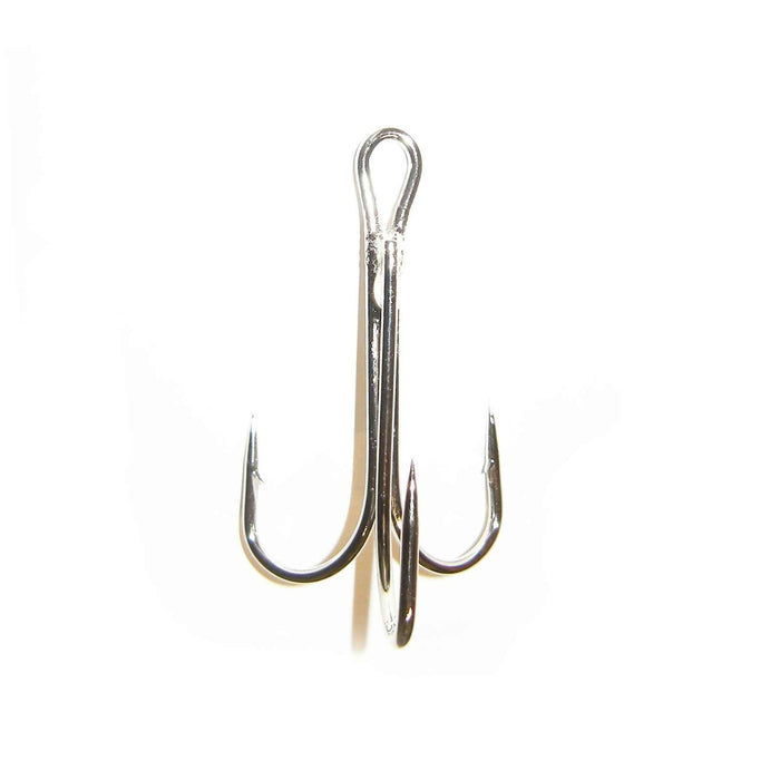 Anzuelos triples niquelados 50pcs tamaño 8-0 Lineaeffe 7610008