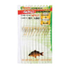 Ganchos de Pesca Oro Carpa Talla 6 Diámetro 0,18 Lineaeffe 7711006-18