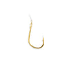 Ganchos de Pesca Oro Carpa Talla 10 Diámetro 0,16 Lineaeffe 7711010-16