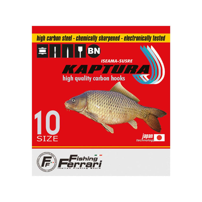Anzuelos para Pesca Iseama Susre Aplanado Tamaño 1-0 Pesca Ferrari 7953600-1