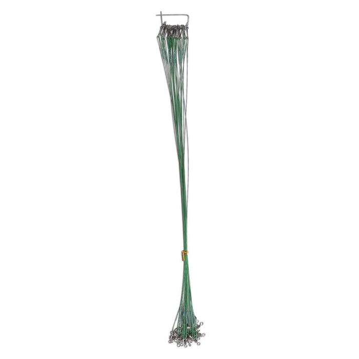 Línea de Acero Cavetto Acciaio 1x7 Verde Líneaeffe 7980230