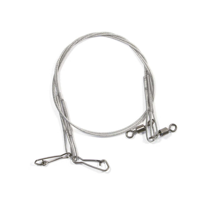 Línea de Acero Con Giratorio y Conector 7x7 25cm 5kg Líneaeffe 7980405