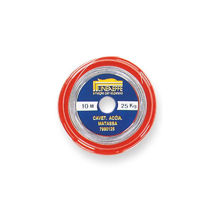 Bobina de Alambre Recubierta Gris 1x7 10m 15kg Líneaeffe 7990115