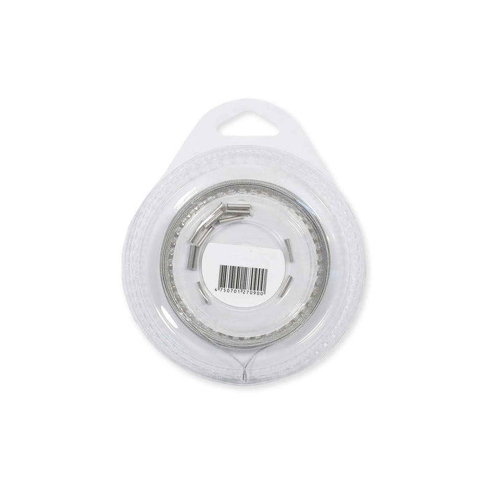 Bobina de Alambre Recubierta Gris 1x7 10m 20kg Líneaeffe 7990120
