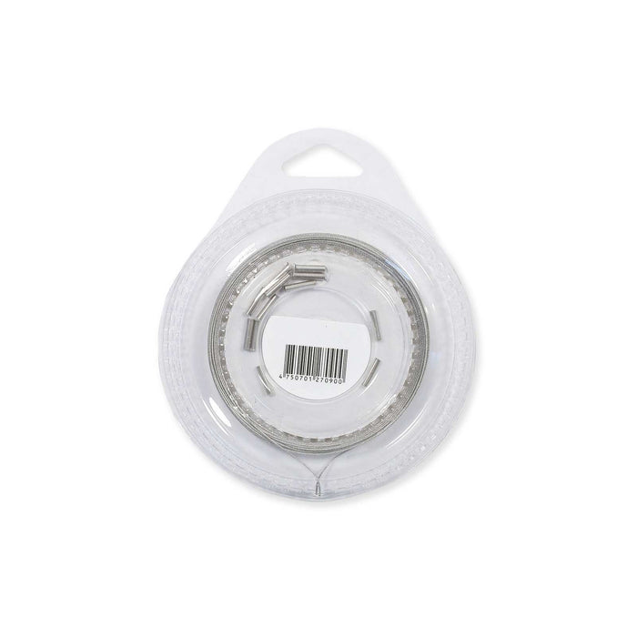 Bobina de Alambre Recubierta Gris 1x7 10m 30kg Líneaeffe 7990130