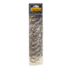 Alambre de acero atún tarjeta sin giratorio 1x7 30kg tamaño 6-0 Lineaeffe 7996060