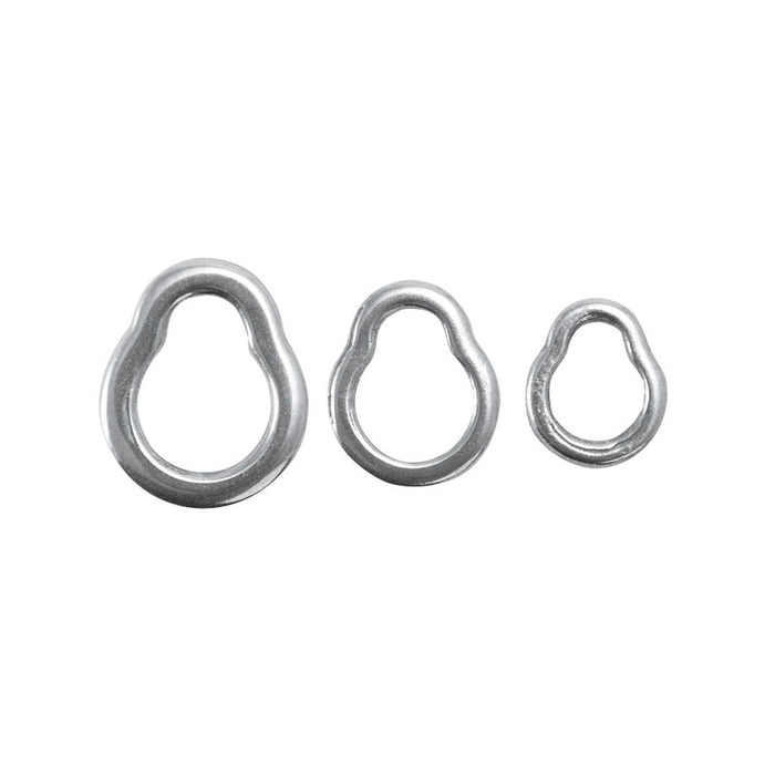 Anillos sólidos de metal Tamaño 4 Lineaeffe 8021504