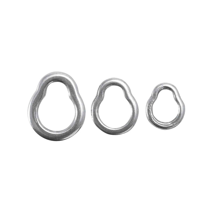 Anillos sólidos de metal Tamaño 8 Lineaeffe 8021508