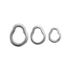 Anillos sólidos de metal Tamaño 8 Lineaeffe 8021508