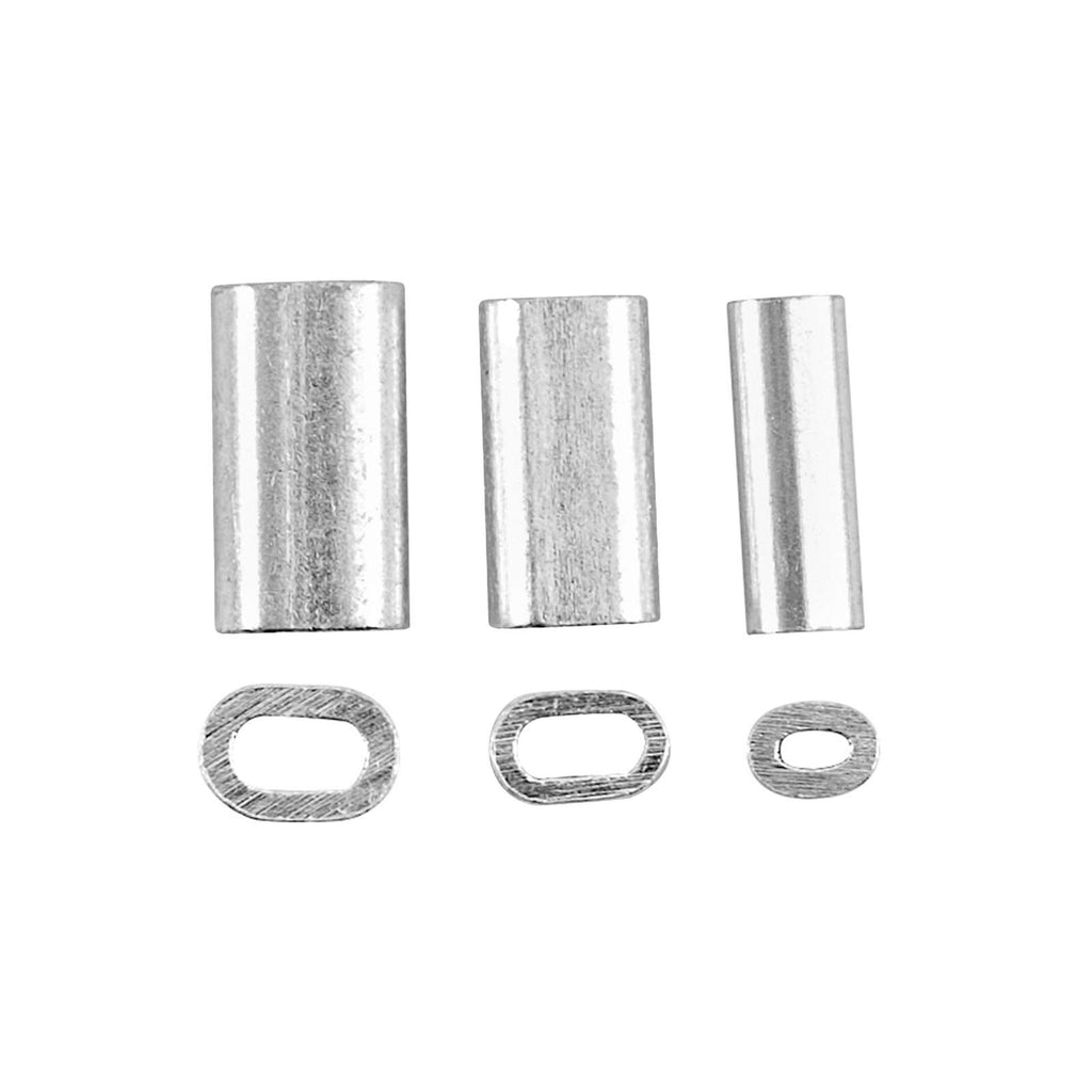 Crimpadoras de aluminio 0,8x10mm Lineaeffe 8024408