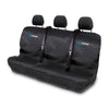 Funda de asiento de coche impermeable triple negro Surflogic 80506