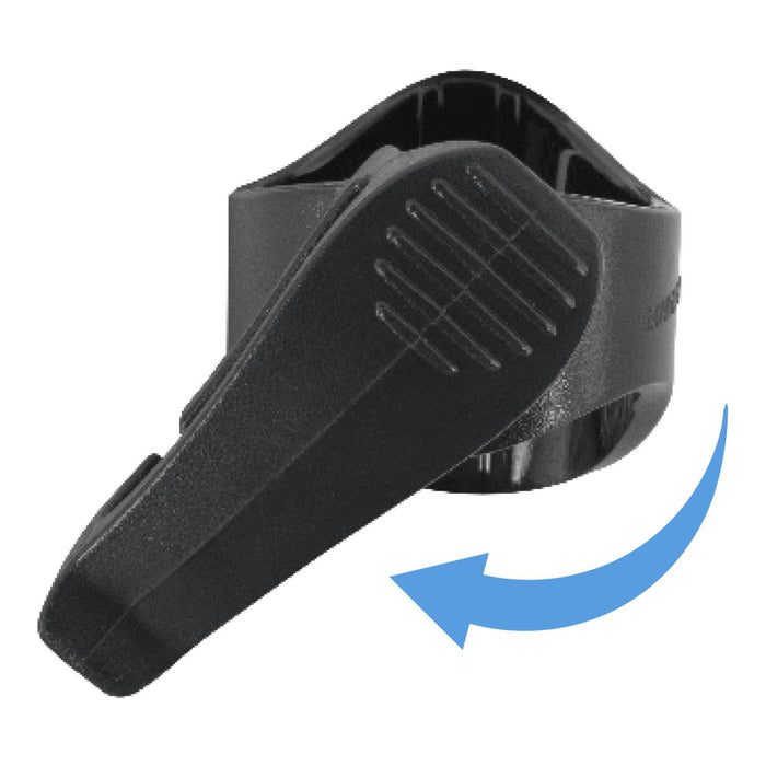 Snorkel de buceo Reverse Dry Black-Blue Seac 84-38B-SBL