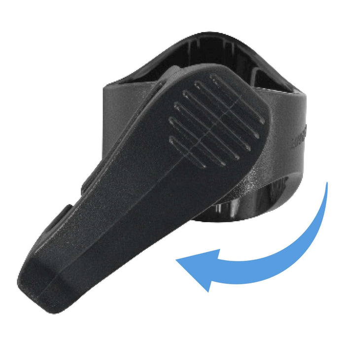 Snorkel de buceo Reverse Dry Black-Black Seac 84-38N-SBL