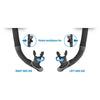 Snorkel de buceo Reverse Black-Blue Seac 84-39B-SBL