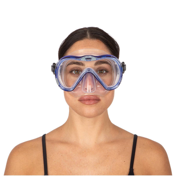Máscara de Snorkel Boss Claro-Azul Seac 9231B