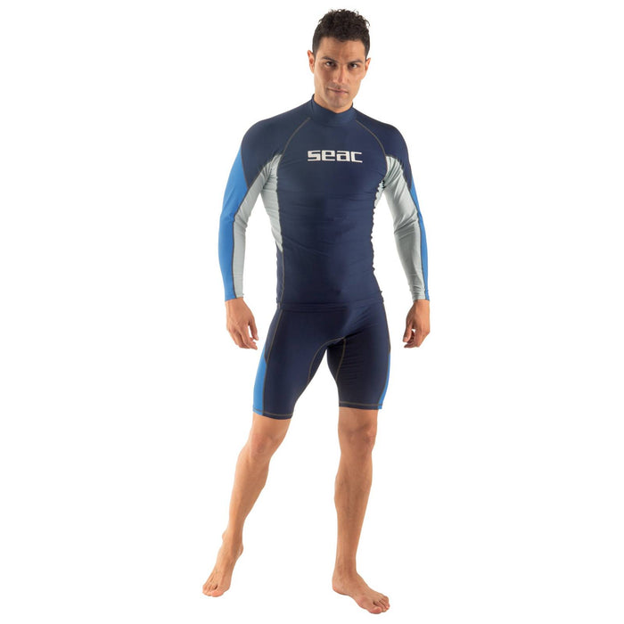 Camisa de Protección Raa Larga Evo Hombre Azul Oscuro XL Seac 9316-05