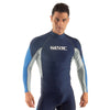 Camisa de Protección Raa Larga Evo Hombre Azul Oscuro XXL Seac 9316-06