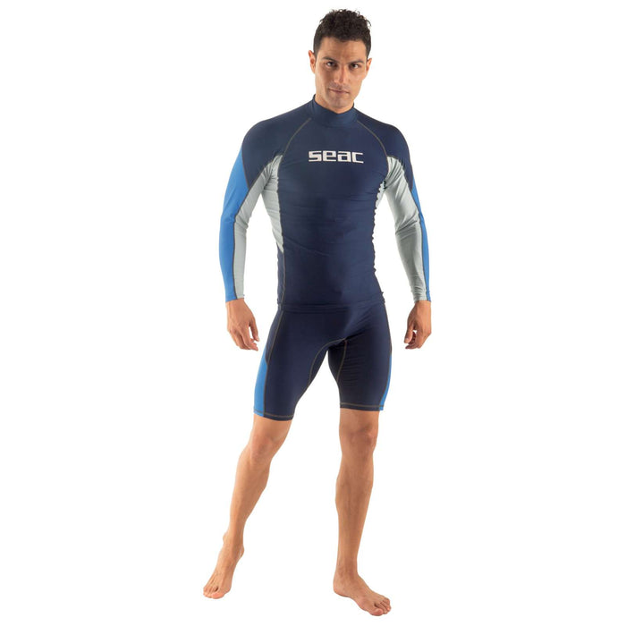Camisa de Protección Raa Larga Evo Hombre Azul Oscuro XXXL Seac 9316-07