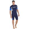 Camisa de Protección Raa Corta Evo Hombre Azul Oscuro XS Seac 9317-01