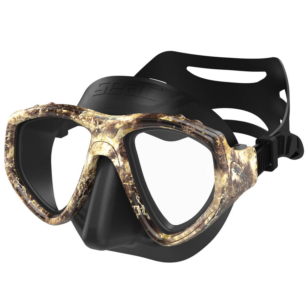 Máscara de Freediving y Pesca Submarina One Camo Seac 9449K