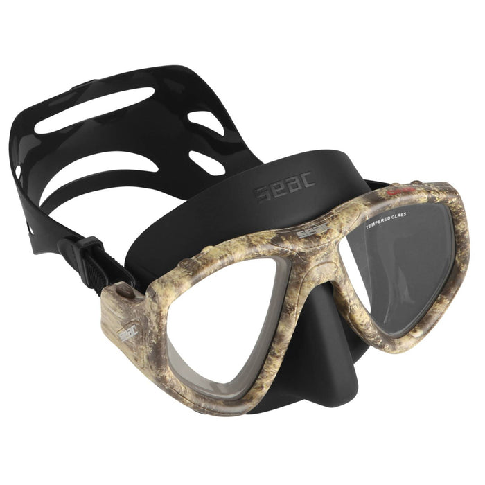 Máscara de Freediving y Pesca Submarina One Camo Seac 9449K