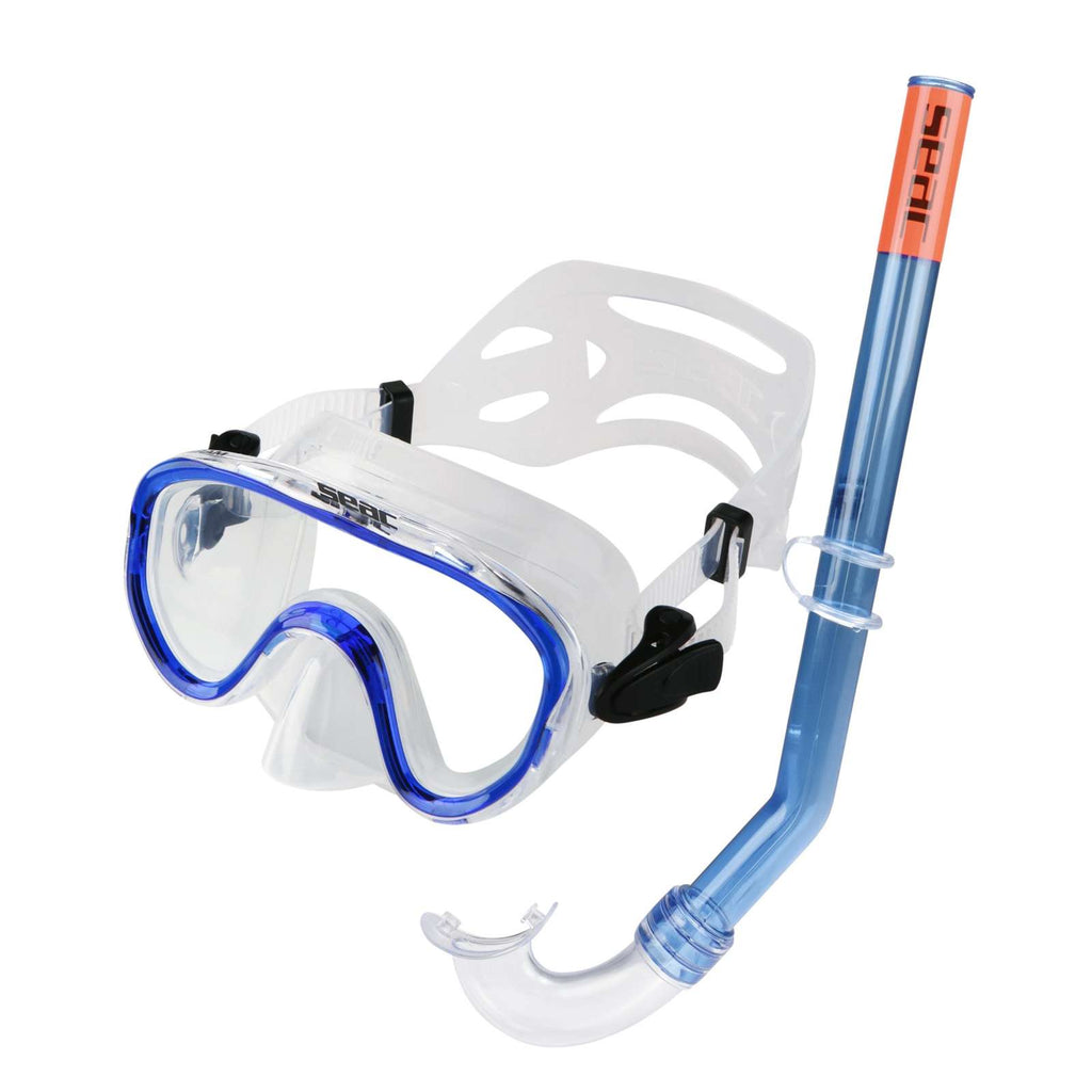 Kit de Esnórquel Marina Z Piccolo Claro-Azul Seac 9467B