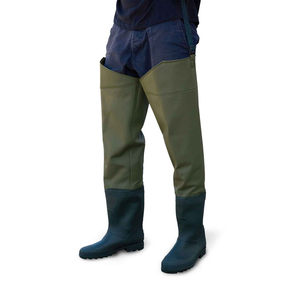 Waders de PVC Doble hasta la Cadera Talla 41 Lineaeffe 9514041