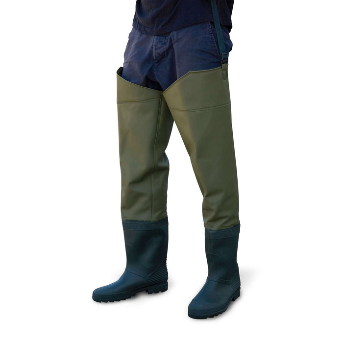 Waders de PVC Doble hasta la Cadera Talla 45 Lineaeffe 9514045