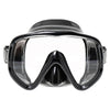 Máscara de buceo Visualator negra Marlin 9899