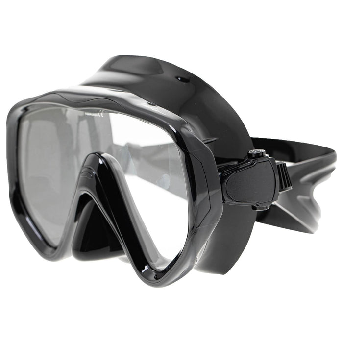 Máscara de buceo Visualator negra Marlin 9899