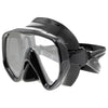 Máscara de buceo Visualator negra Marlin 9899