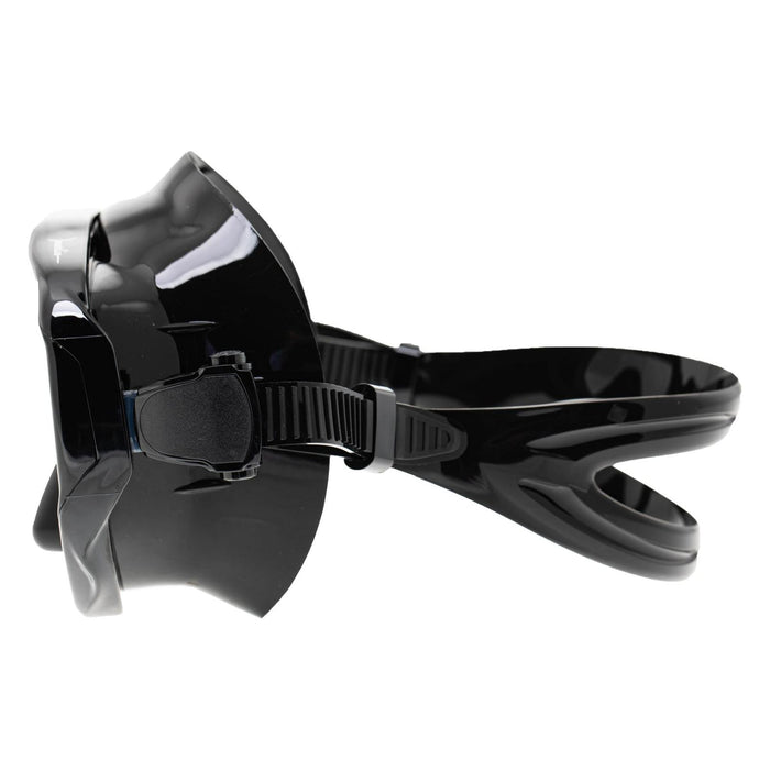 Máscara de buceo Visualator negra Marlin 9899