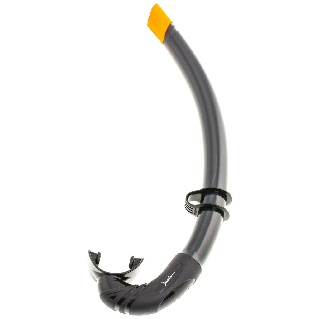 Tubo de snorkel clásico negro Marlin 9903