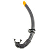 Tubo de snorkel clásico negro Marlin 9903
