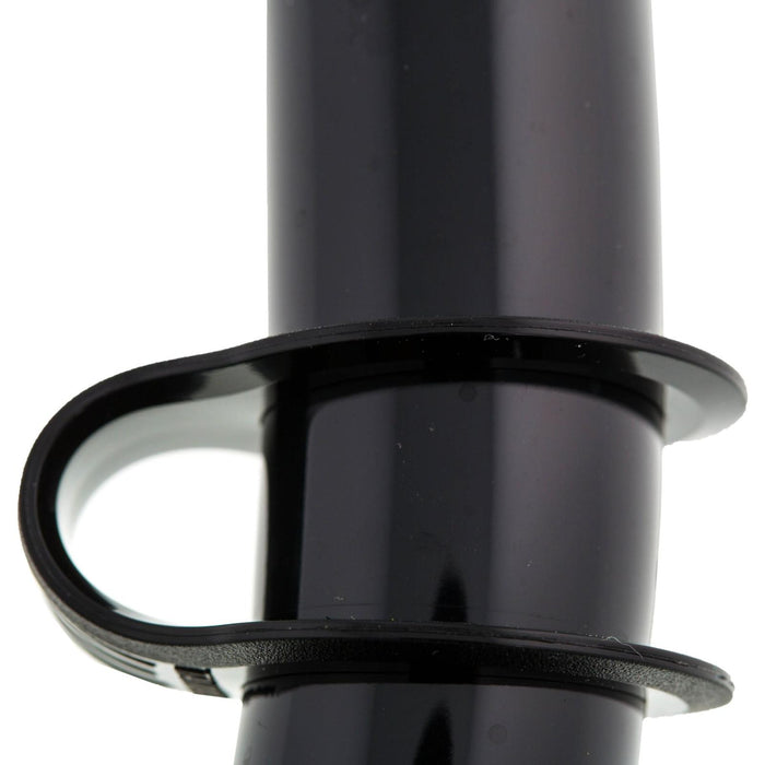 Tubo de snorkel clásico negro Marlin 9903