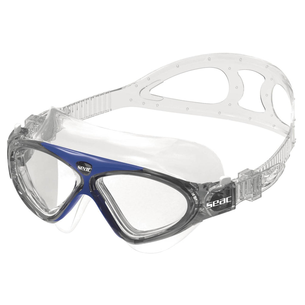 Máscara de Natación Vision Hd Claro-Azul Seac 9908B