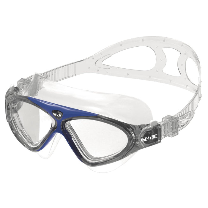 Máscara de Natación Vision Hd Claro-Azul Seac 9908B
