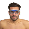 Máscara de Natación Vision Hd Claro-Azul Seac 9908B