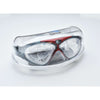 Máscara de Natación Vision Hd Transparente-Rojo Seac 9908R