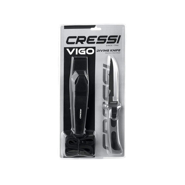 Cuchillo de buceo Vigo Negro 23,2cm Cressi RC555000