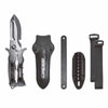 Cuchillo-Tijera Alligator Negro 17,5cm Cressi RC559200