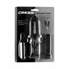 Cuchillo-Tijera Alligator Negro 17,5cm Cressi RC559200